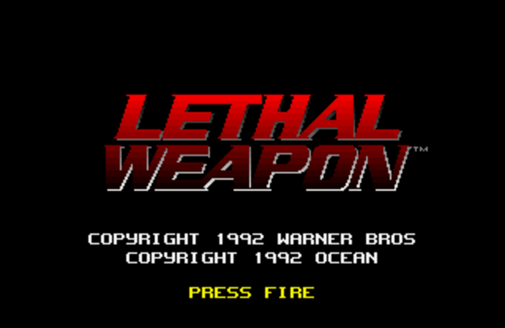 Lethal Weapon screenshot