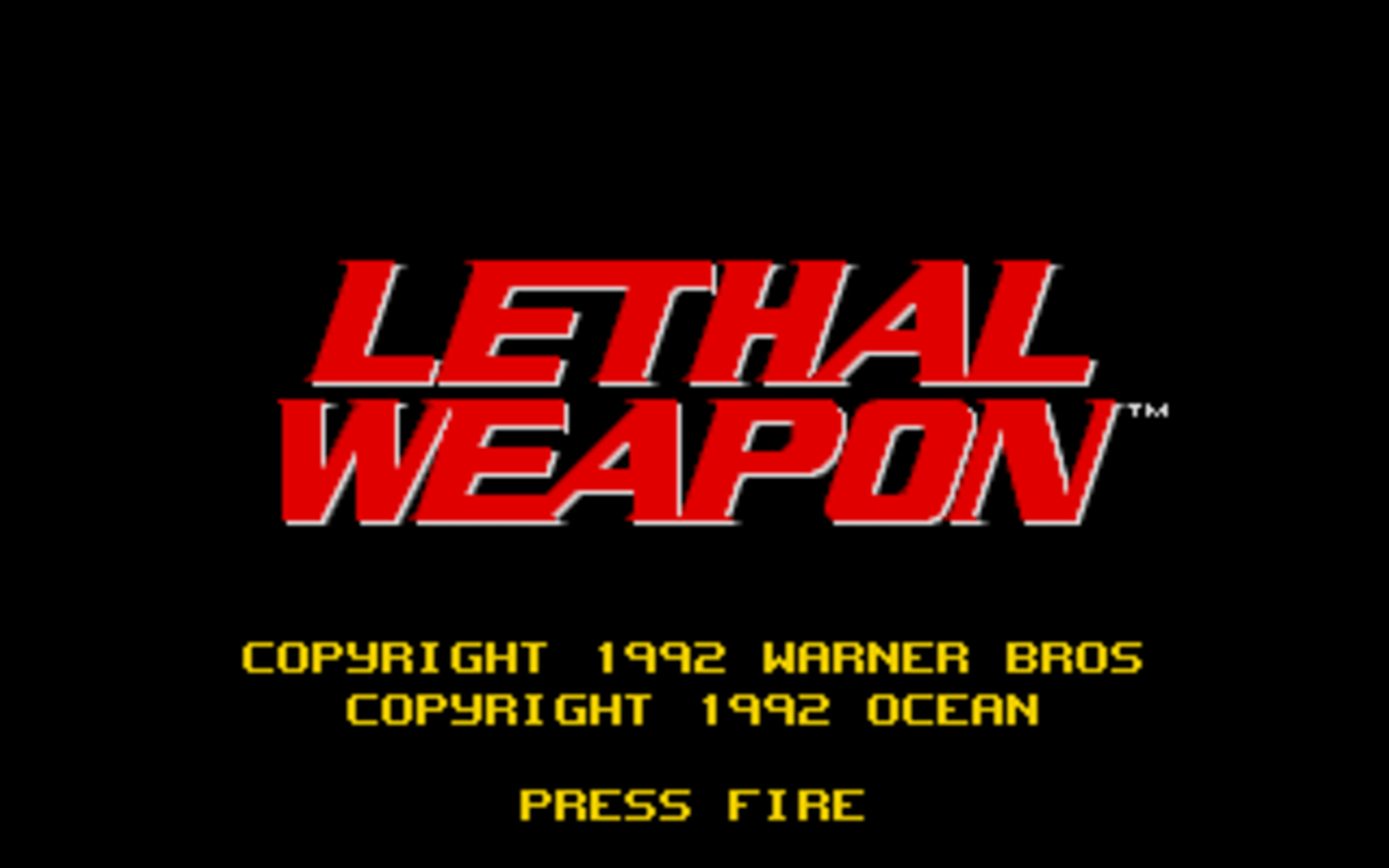 Lethal Weapon screenshot