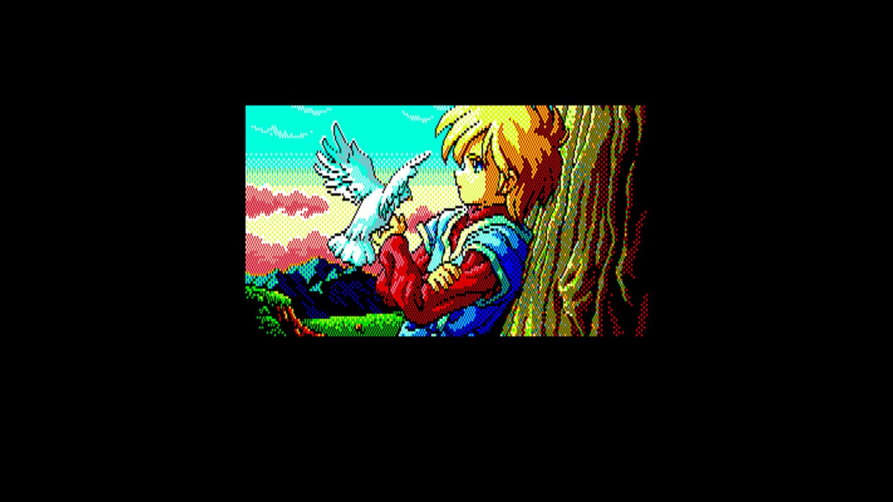 Eggconsole Dragon Slayer: The Legend of Heroes PC-8801mkIISR screenshot