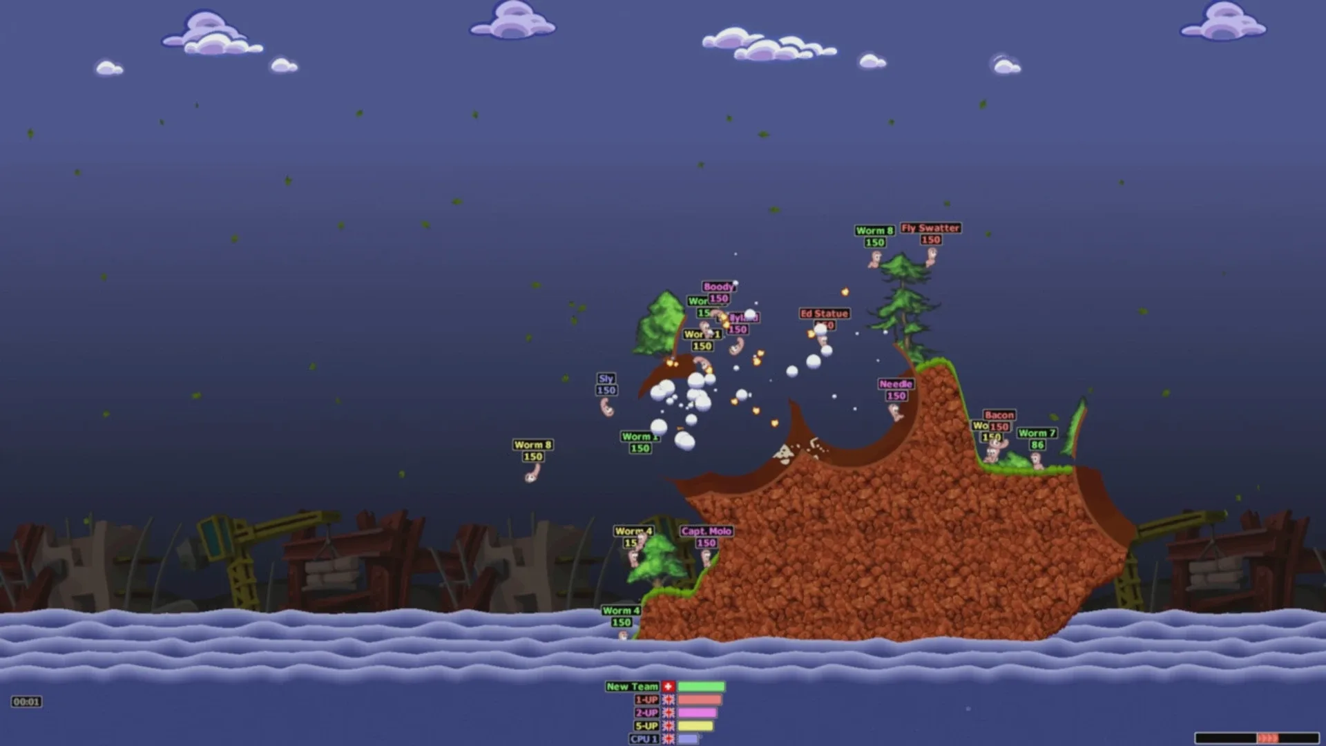 Captura de pantalla - Worms Armageddon: Anniversary Edition