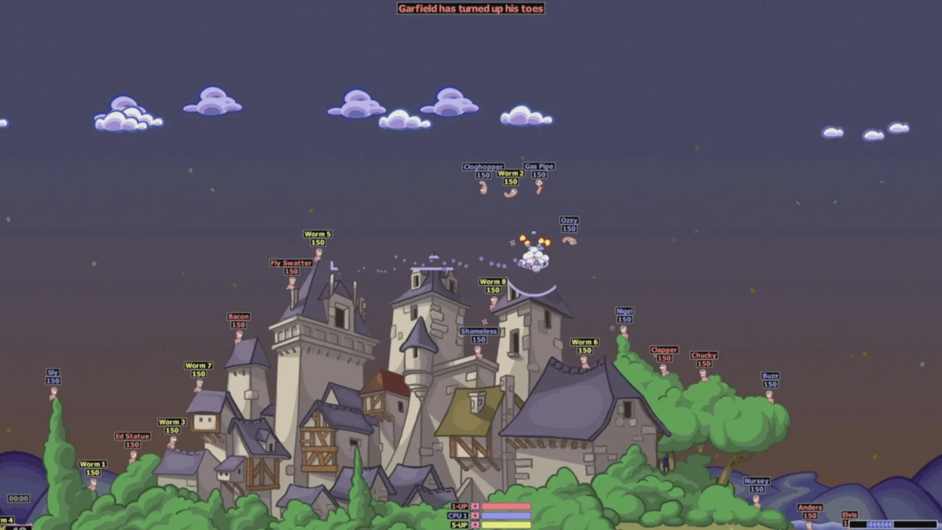 Captura de pantalla - Worms Armageddon: Anniversary Edition