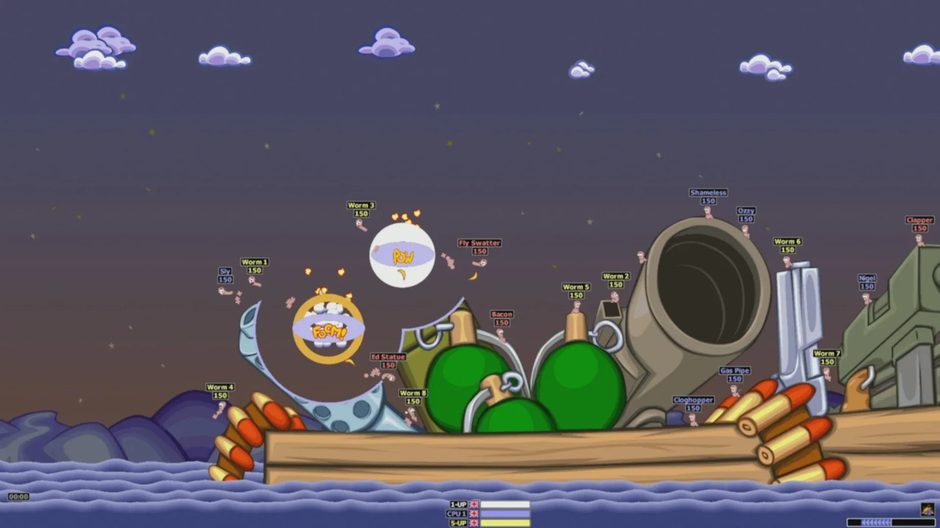 Captura de pantalla - Worms Armageddon: Anniversary Edition
