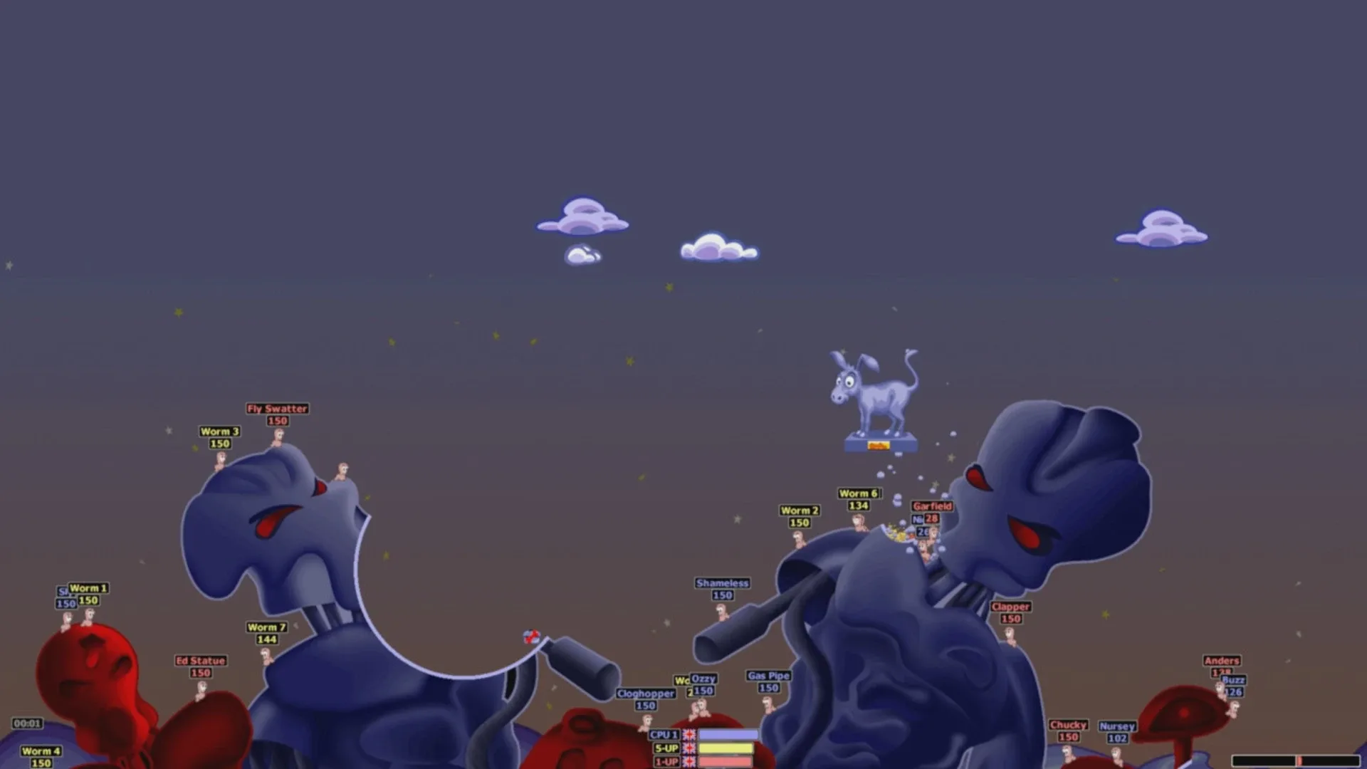 Captura de pantalla - Worms Armageddon: Anniversary Edition