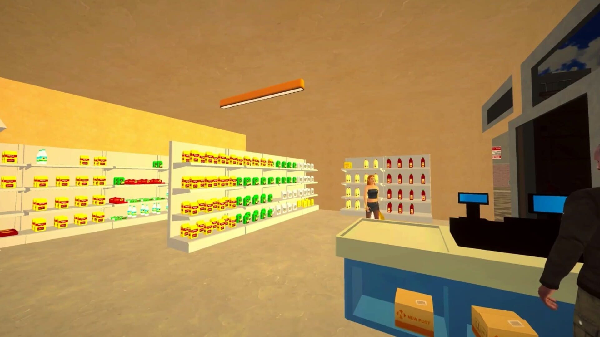 Supermarket 3D Tycoon Business Simulator - Screenshot