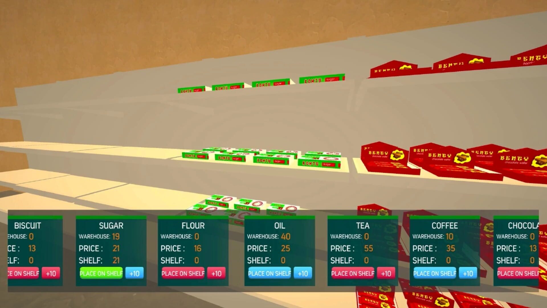 Supermarket 3D Tycoon Business Simulator - Screenshot