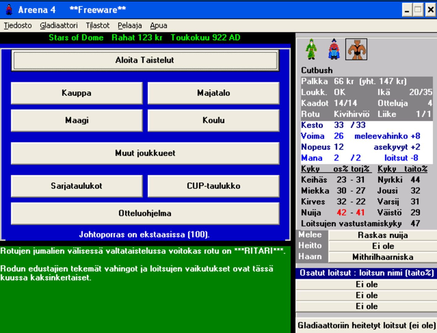 Areena 4 - Screenshot