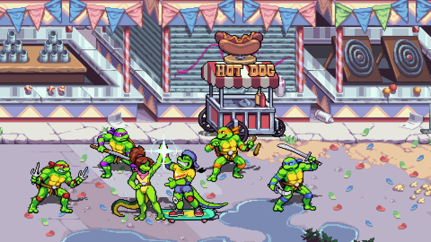 Teenage Mutant Ninja Turtles: Shredder's Revenge - Radical Reptiles screenshot