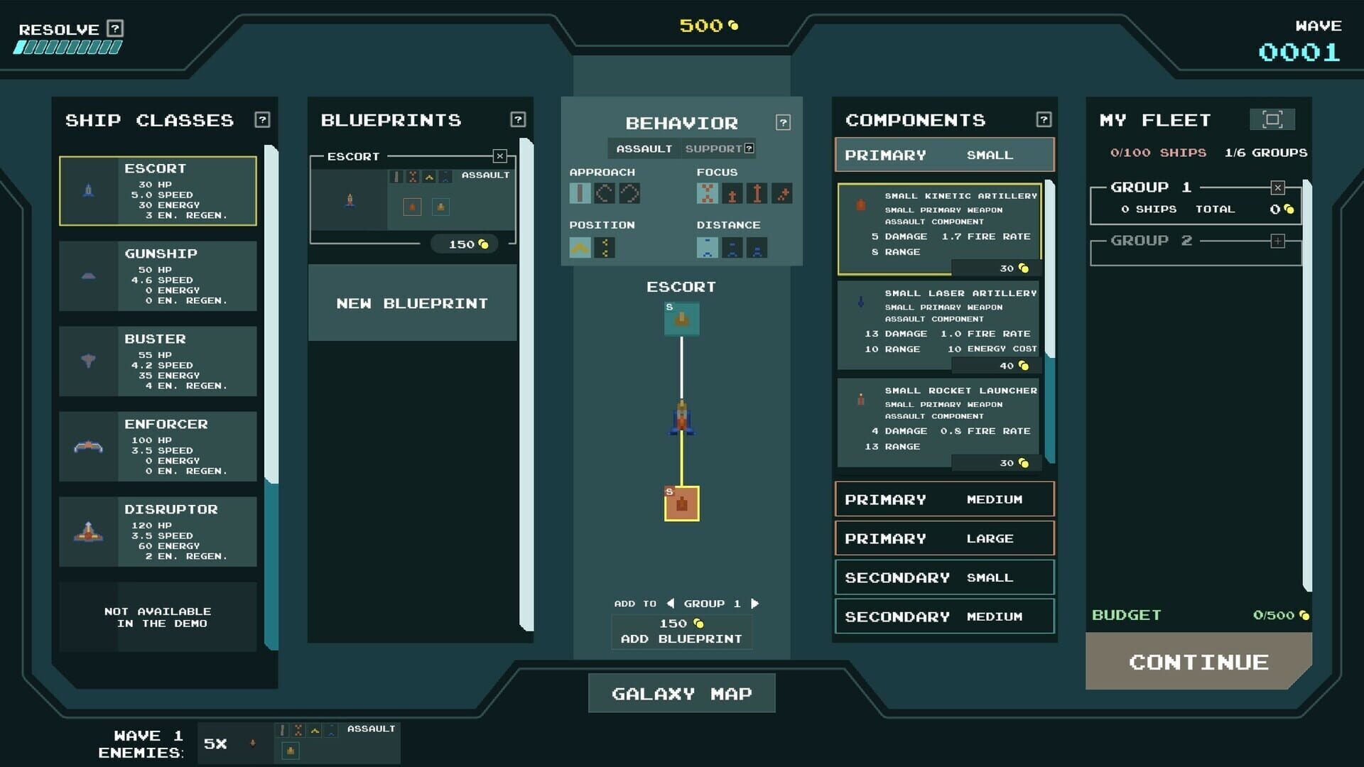 Deep Space Armada - Screenshot