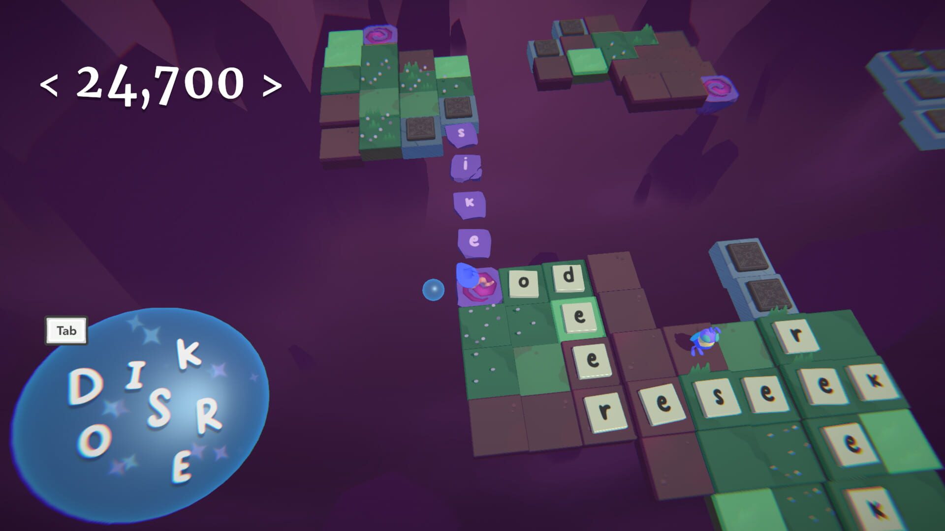 Wormspell - Screenshot