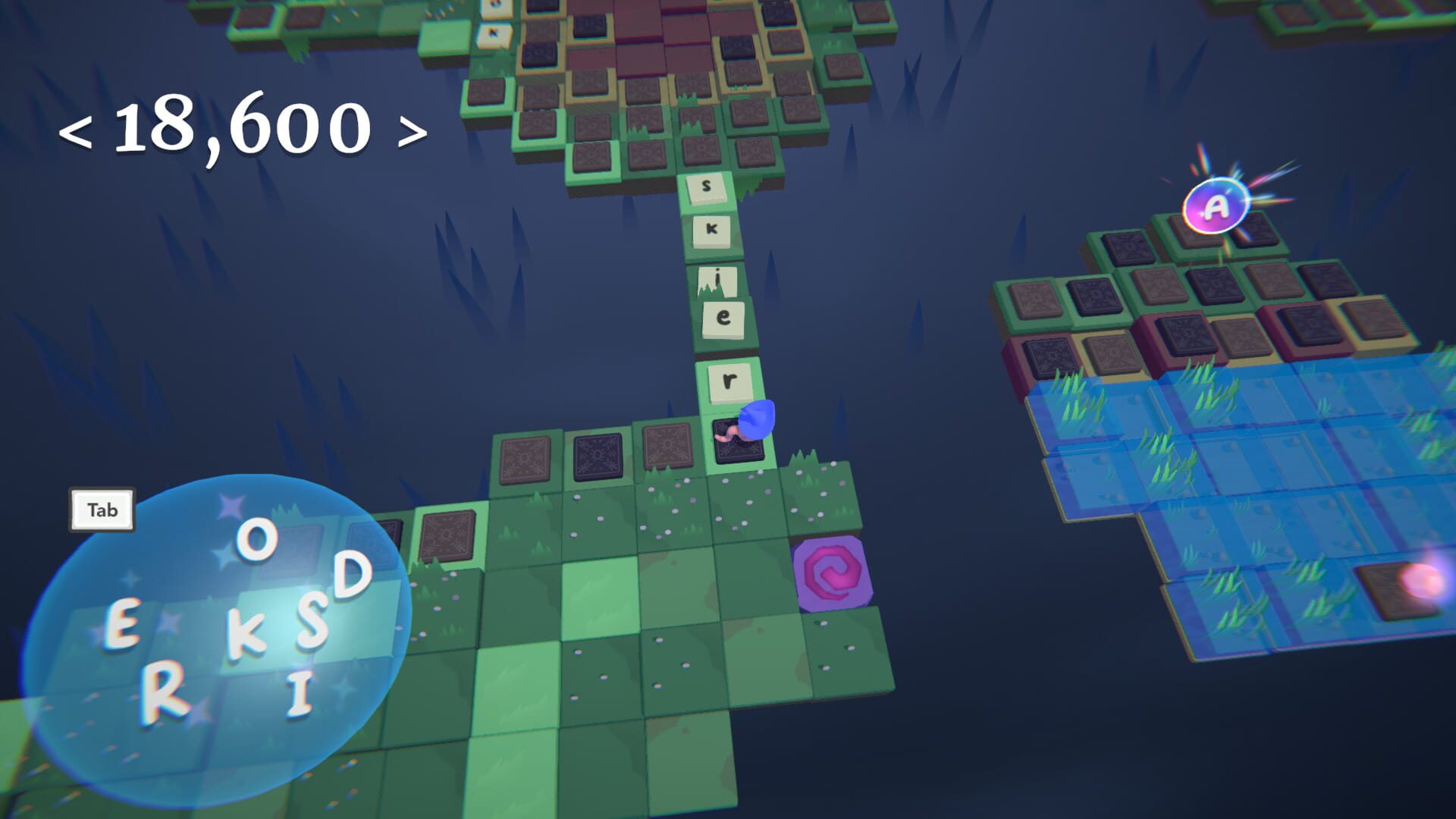 Wormspell - Screenshot