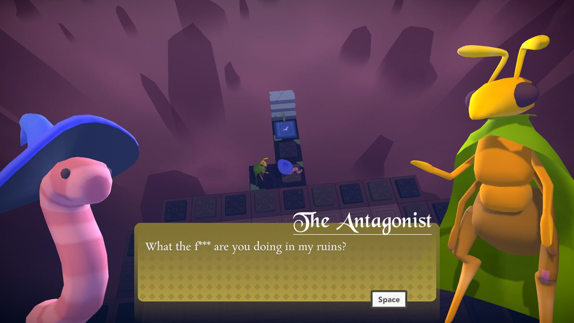 Wormspell - Screenshot