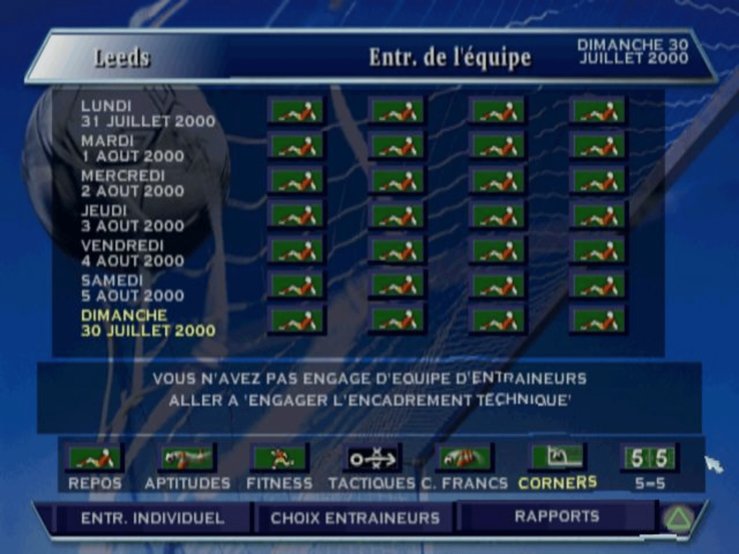 Alex Ferguson's Player Manager 2001 screenshot