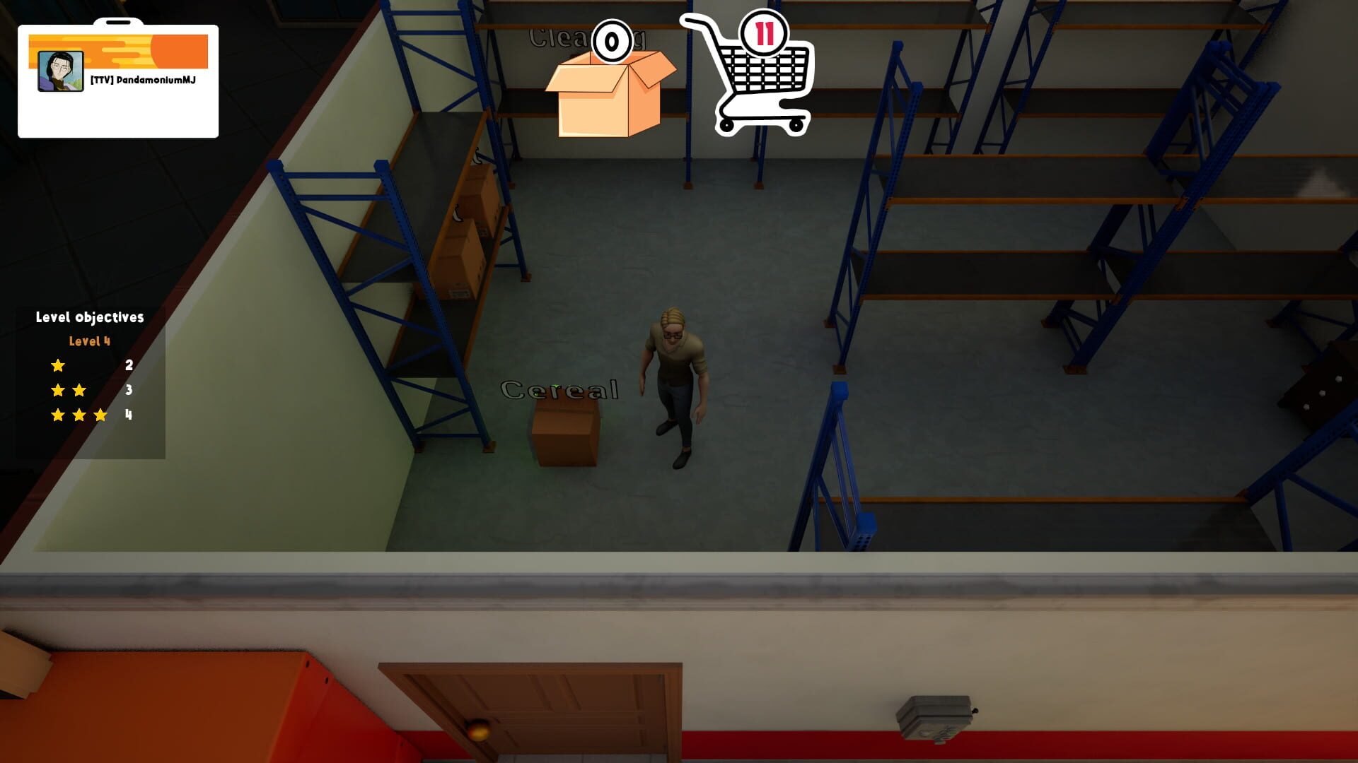 Panic In Store! - Screenshot