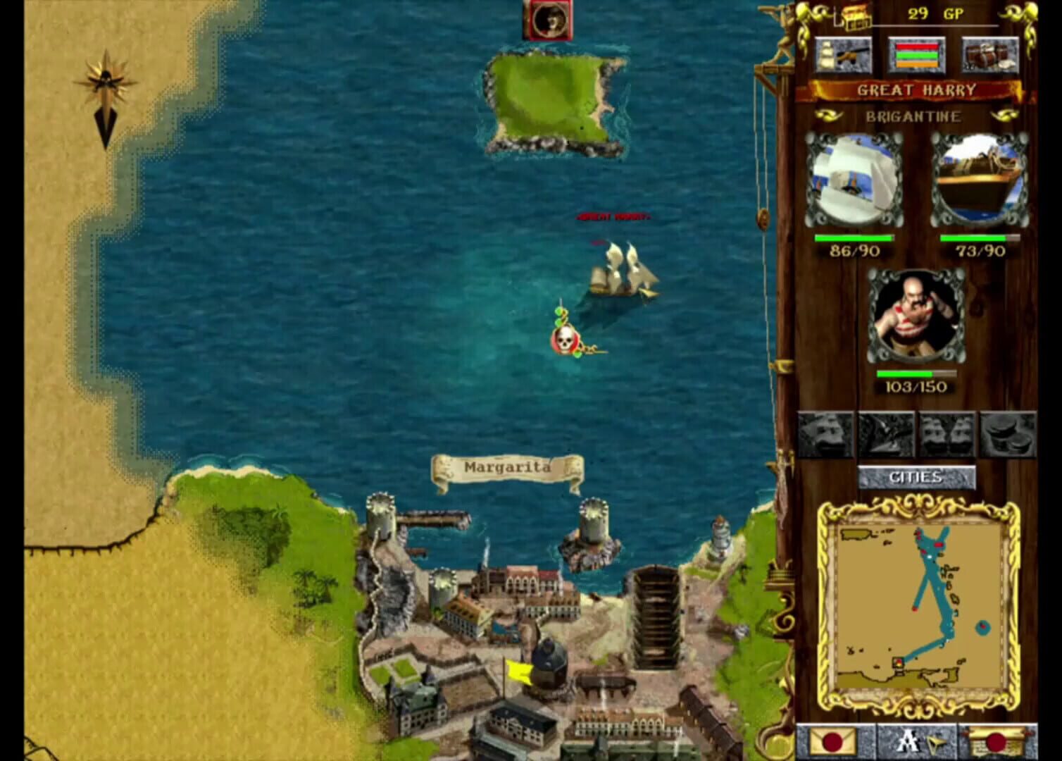 Corsairs Gold - Screenshot