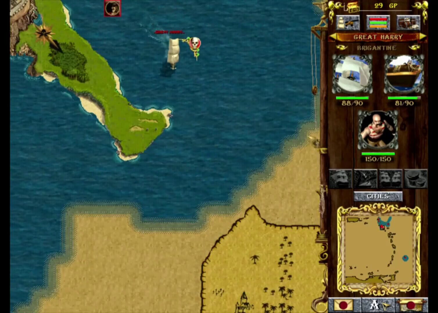 Corsairs Gold - Screenshot
