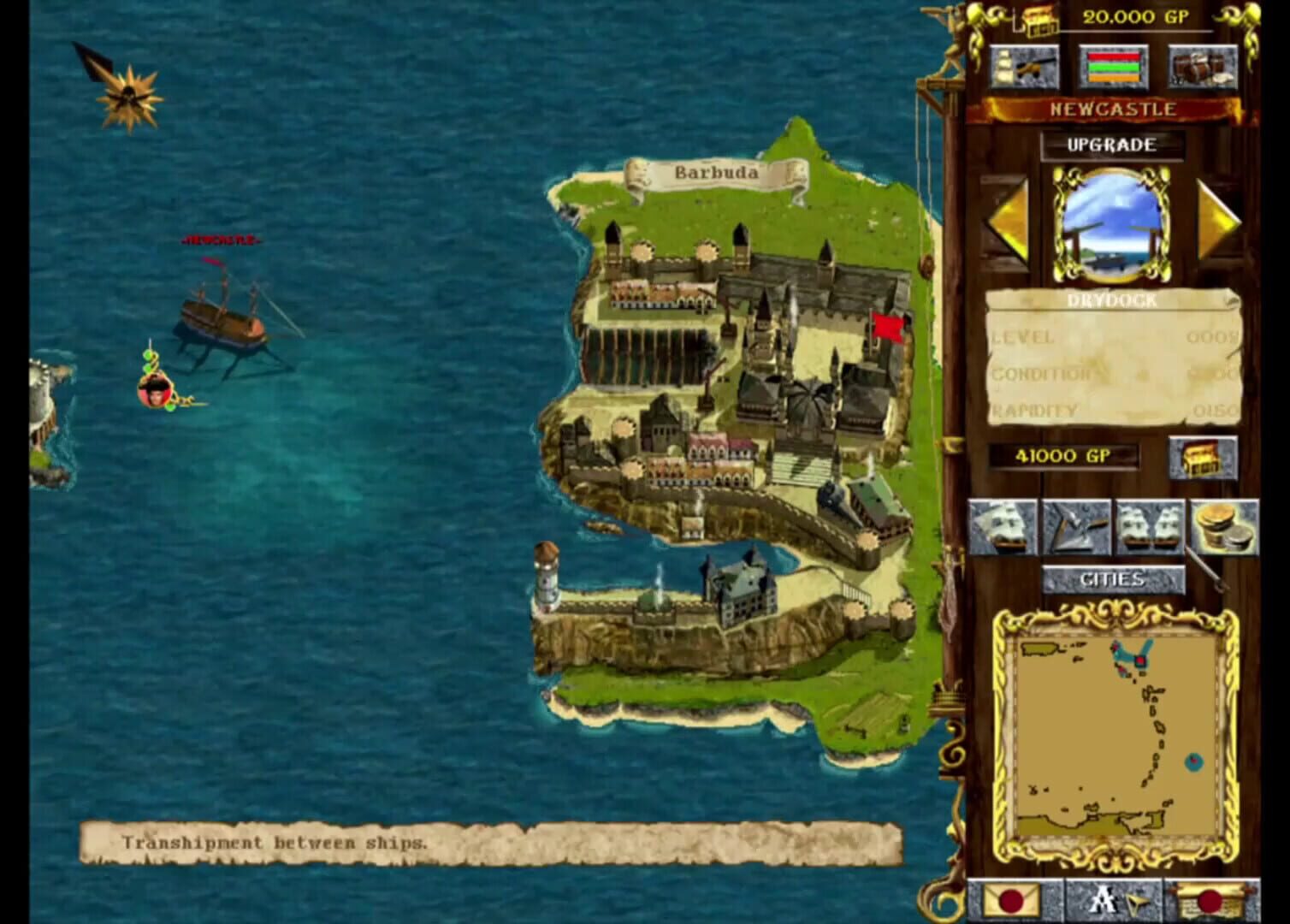 Corsairs Gold - Screenshot