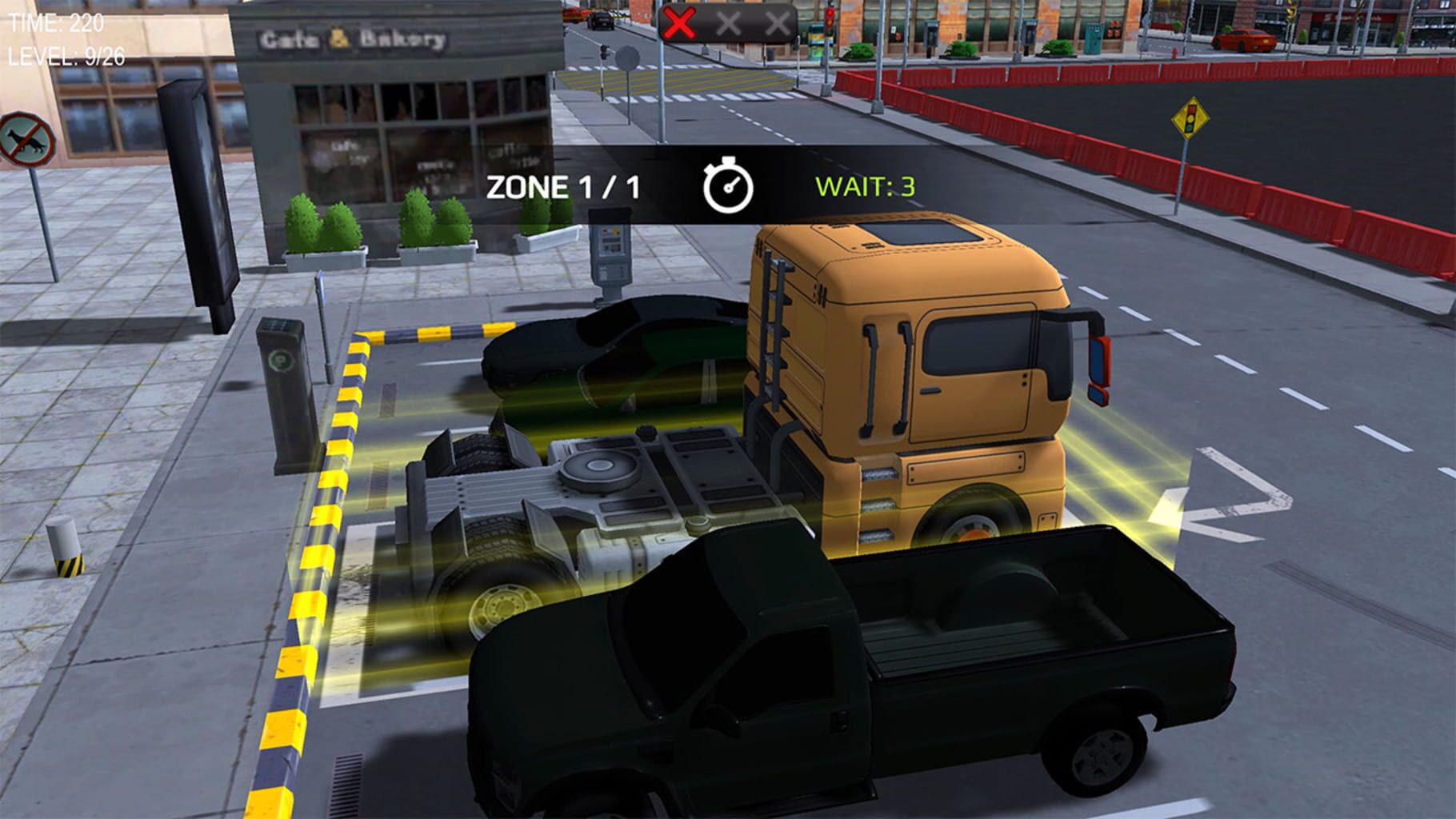 Big City Driver: Truck Parking Simulator screenshot