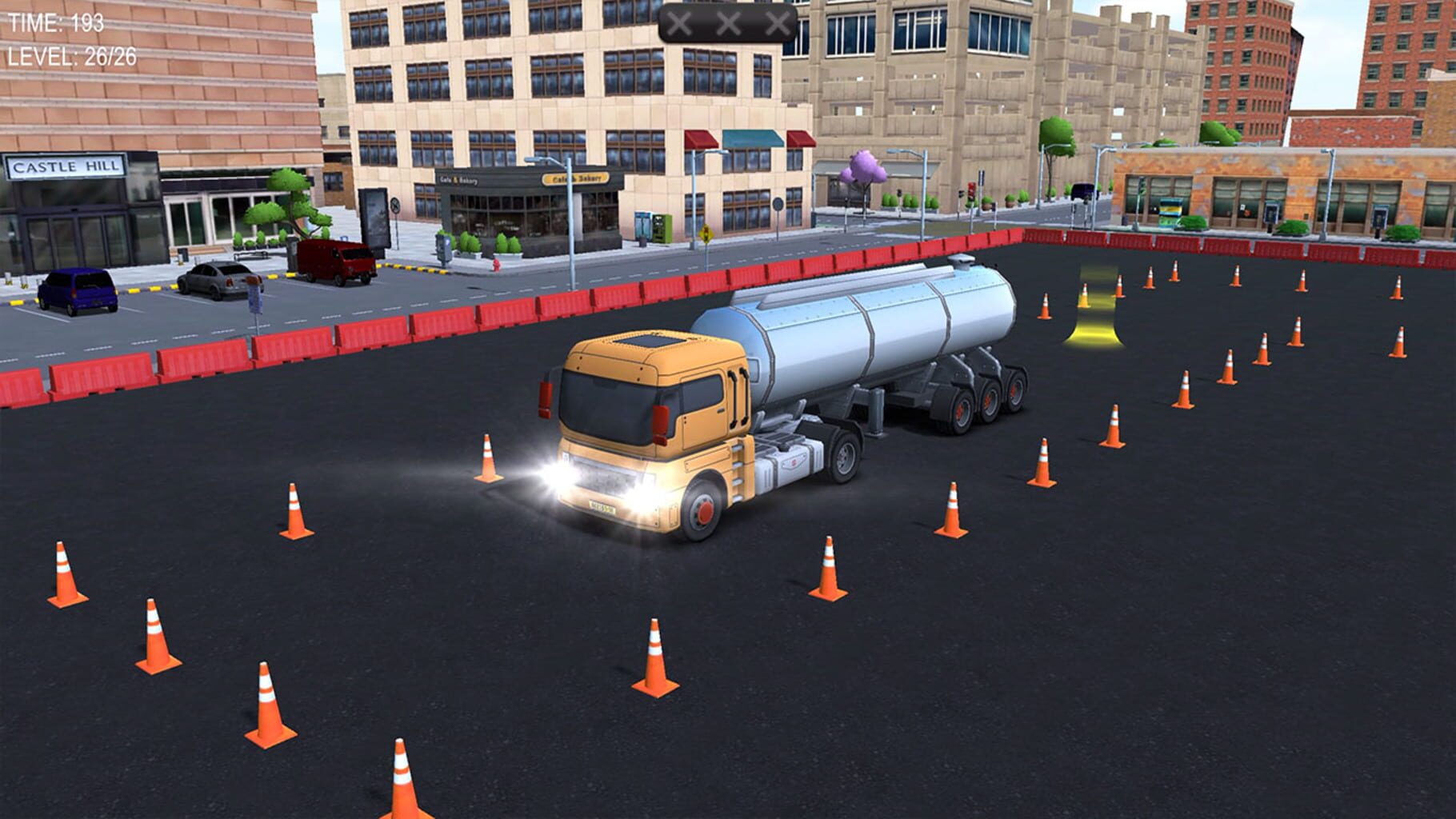 Big City Driver: Truck Parking Simulator screenshot