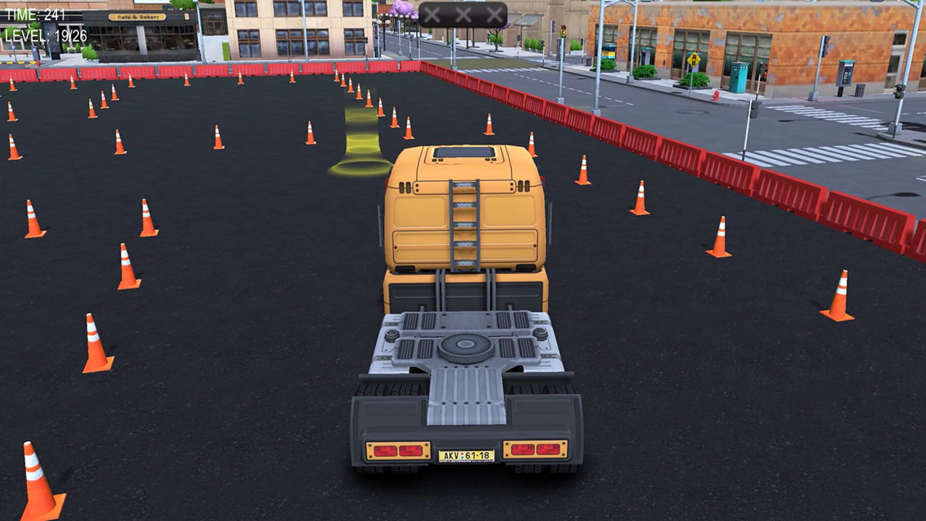 Big City Driver: Truck Parking Simulator screenshot