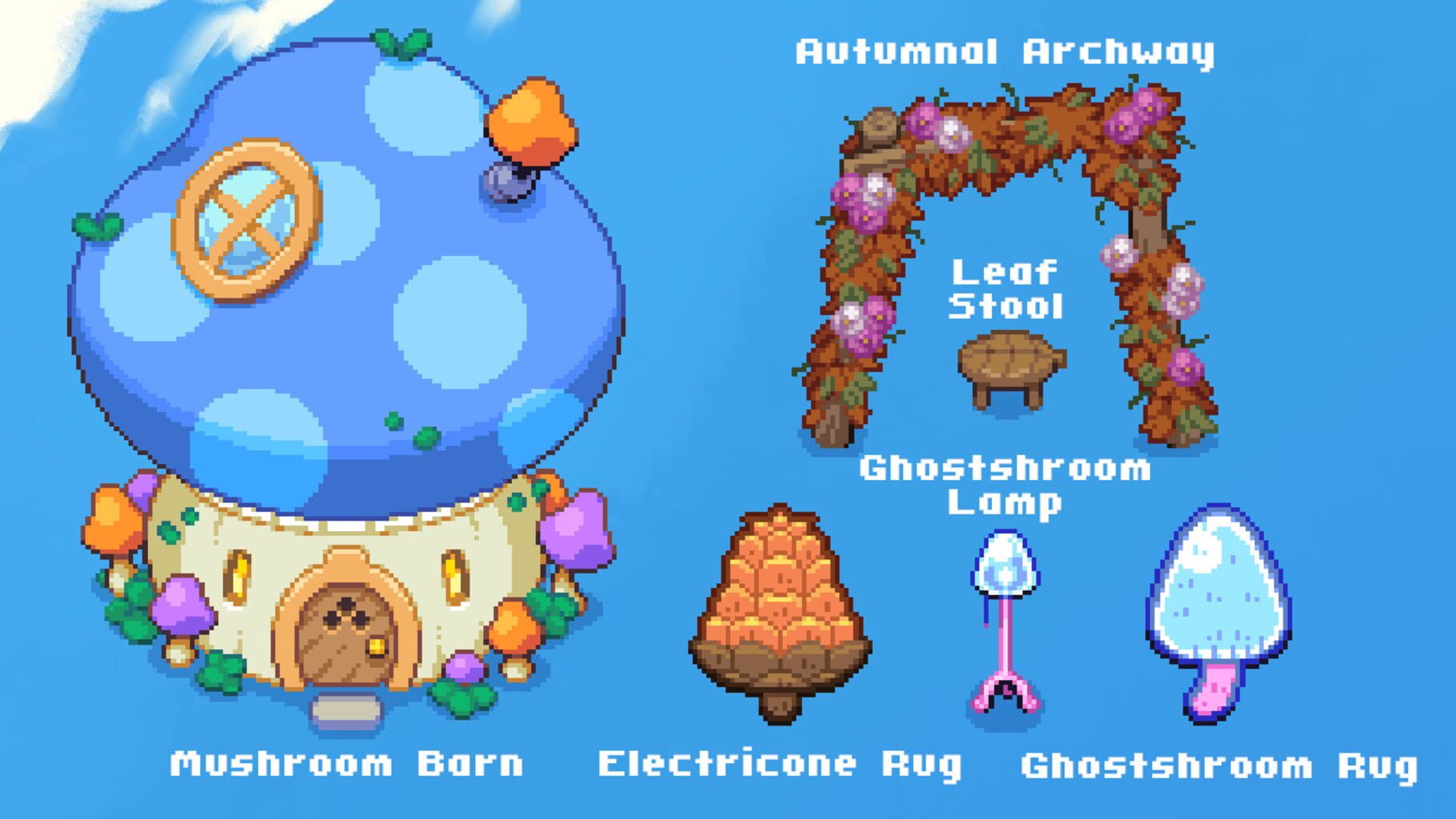 Moonstone Island: Autumnal Accessories DLC Pack screenshot