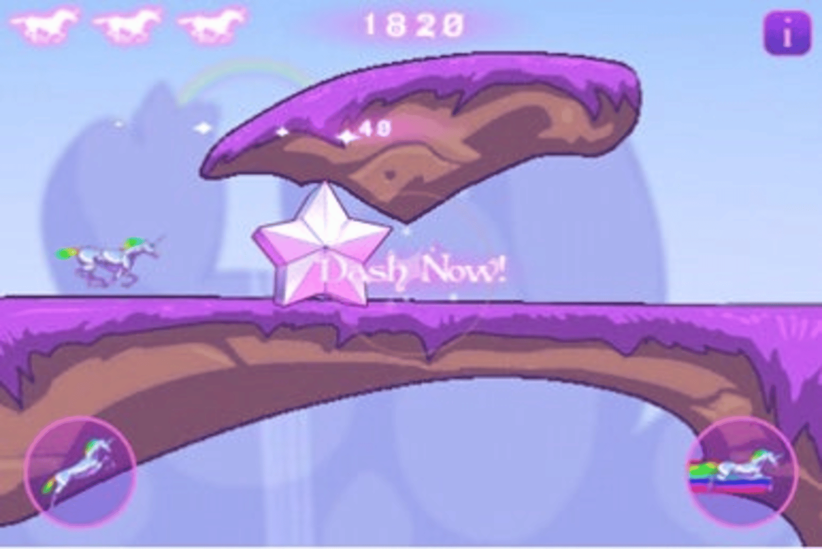 Robot Unicorn Attack screenshot