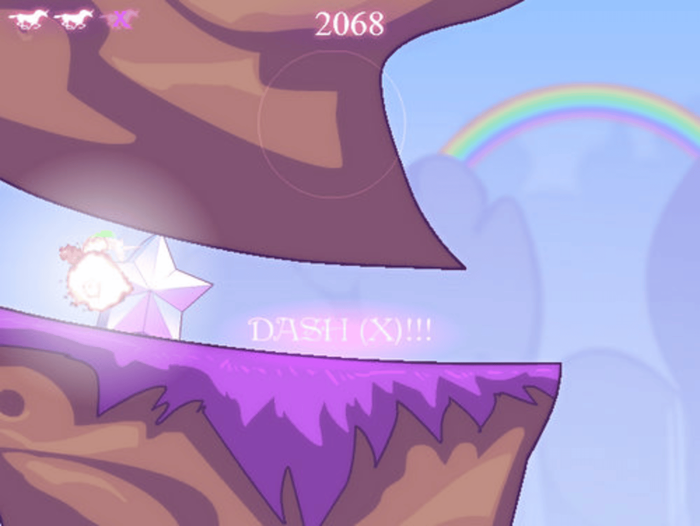 Robot Unicorn Attack screenshot