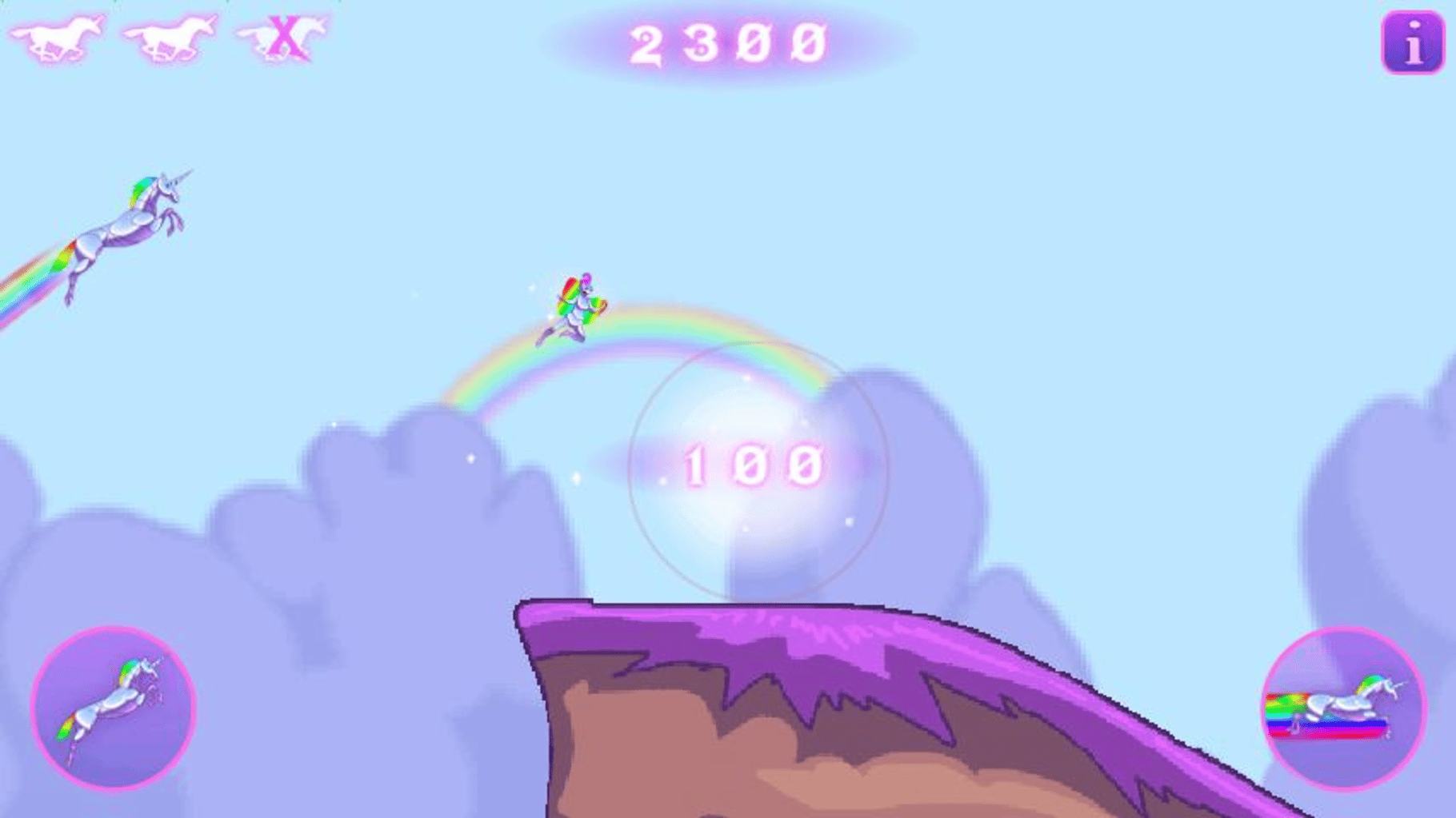 Robot Unicorn Attack screenshot