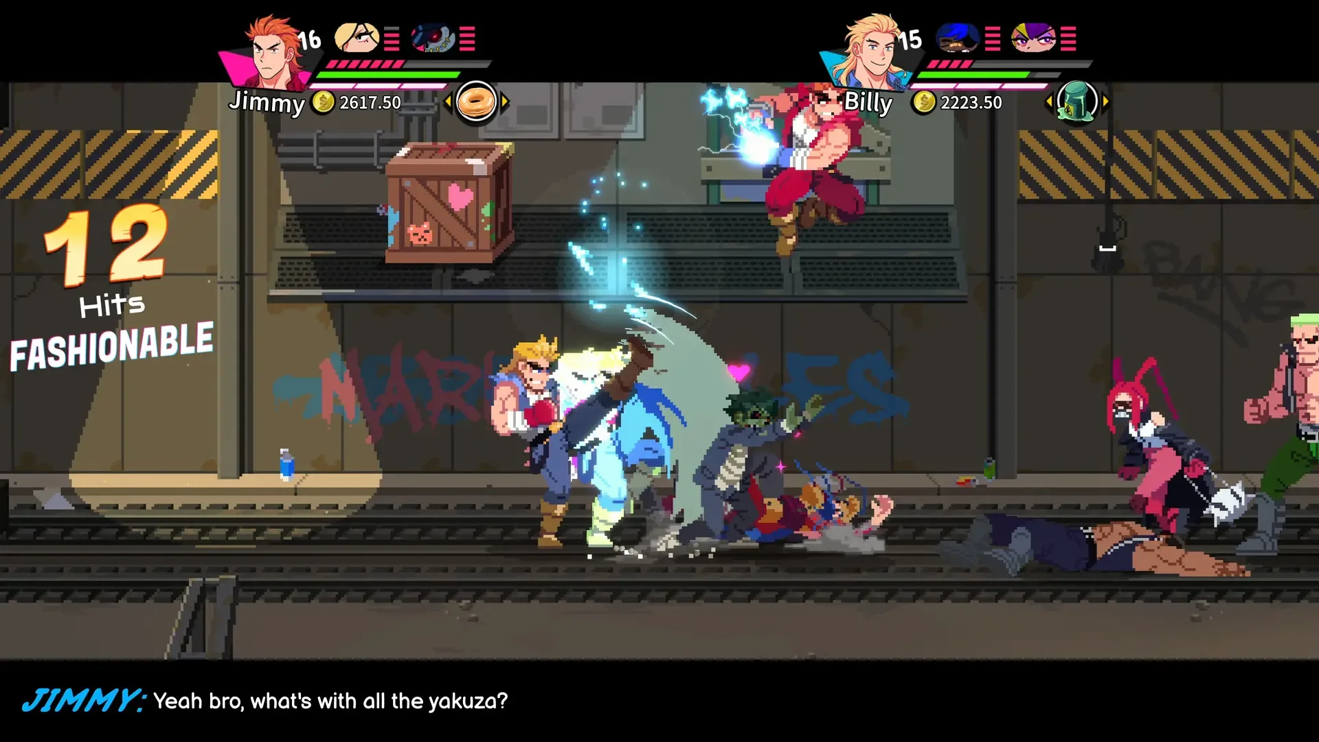 Captura de pantalla - River City Girls 2: Double Dragon DLC