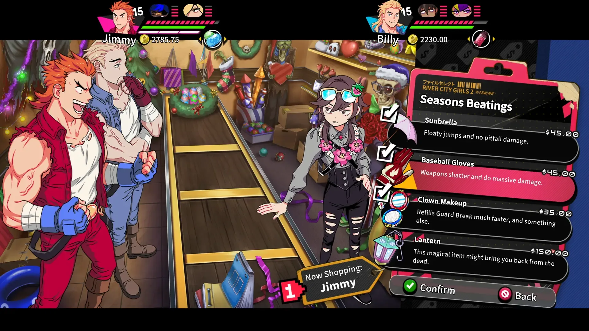 Captura de pantalla - River City Girls 2: Double Dragon DLC
