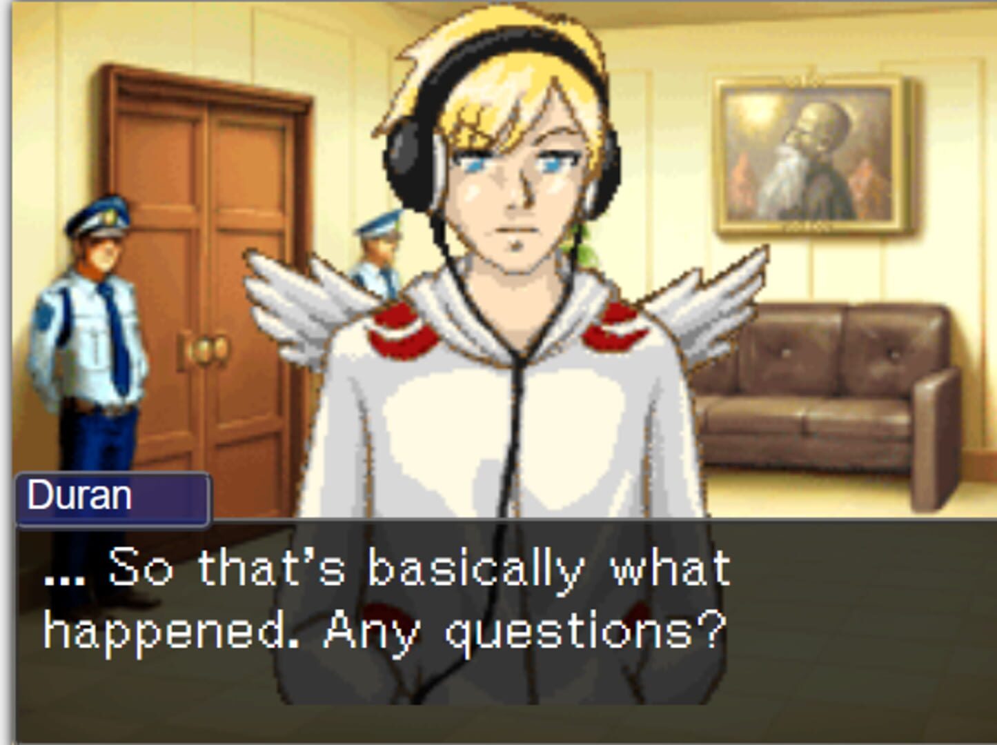 Defend Him, Not Me! - Screenshot