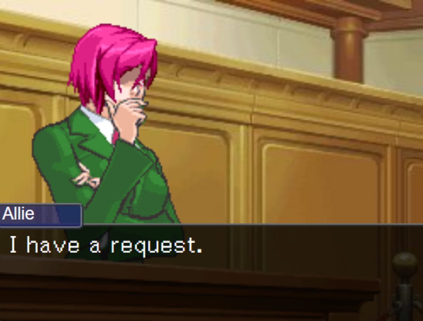 Defend Him, Not Me! - Screenshot