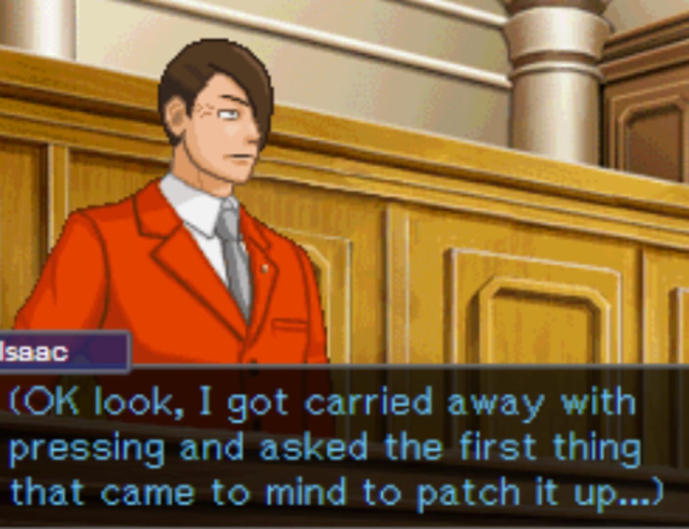 Isaac Phens: Ace Attorney - Screenshot