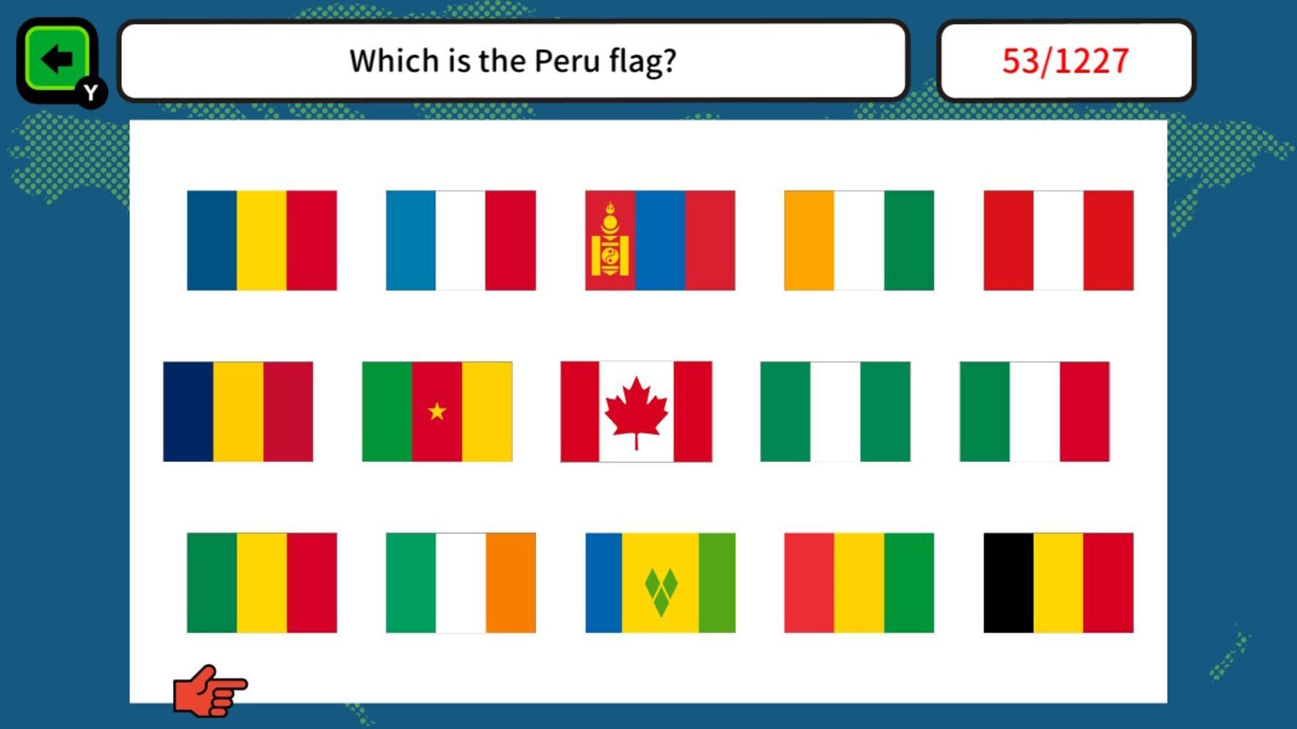 1000 Questions Quiz! National Flag screenshot