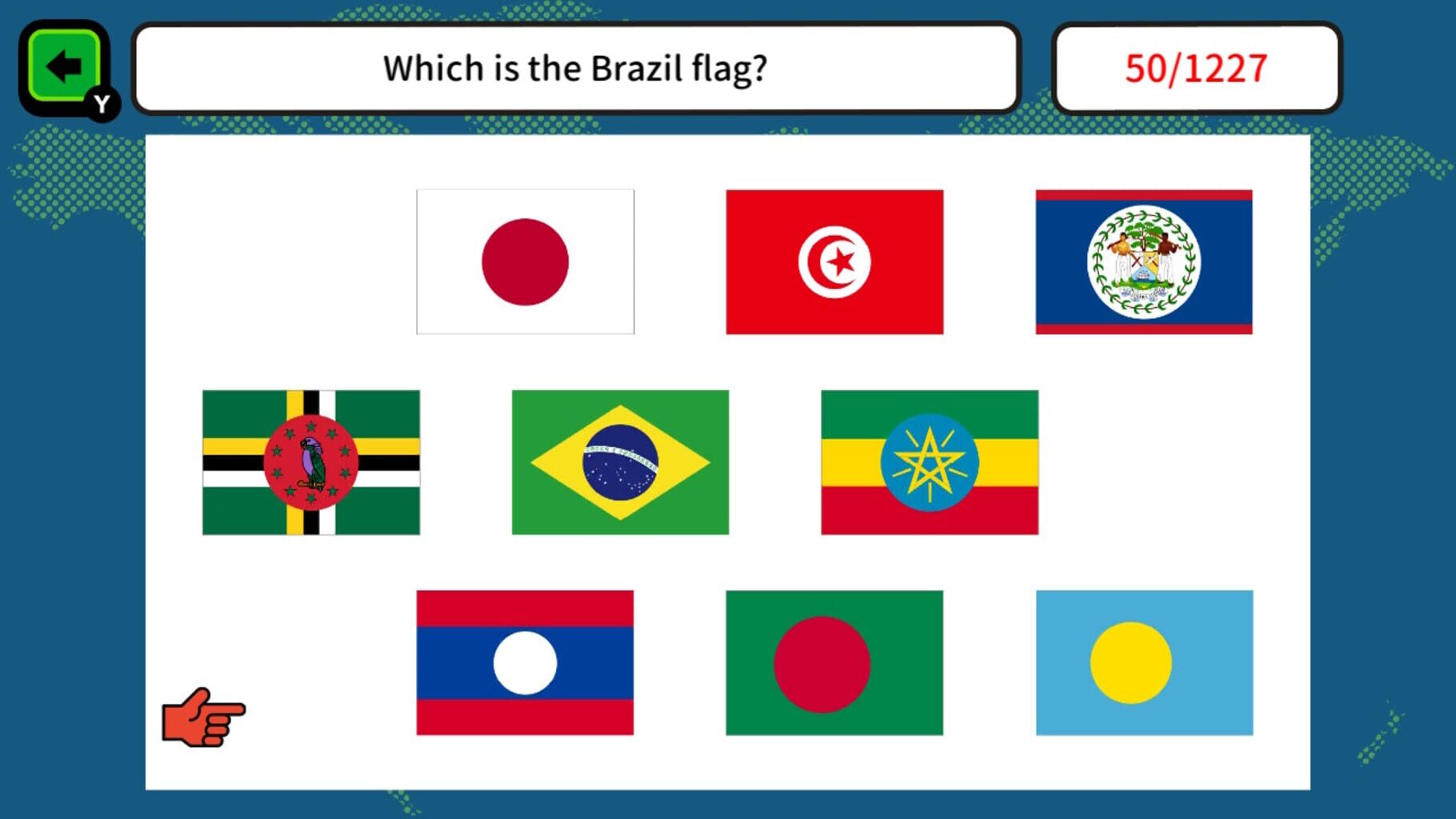 1000 Questions Quiz! National Flag screenshot