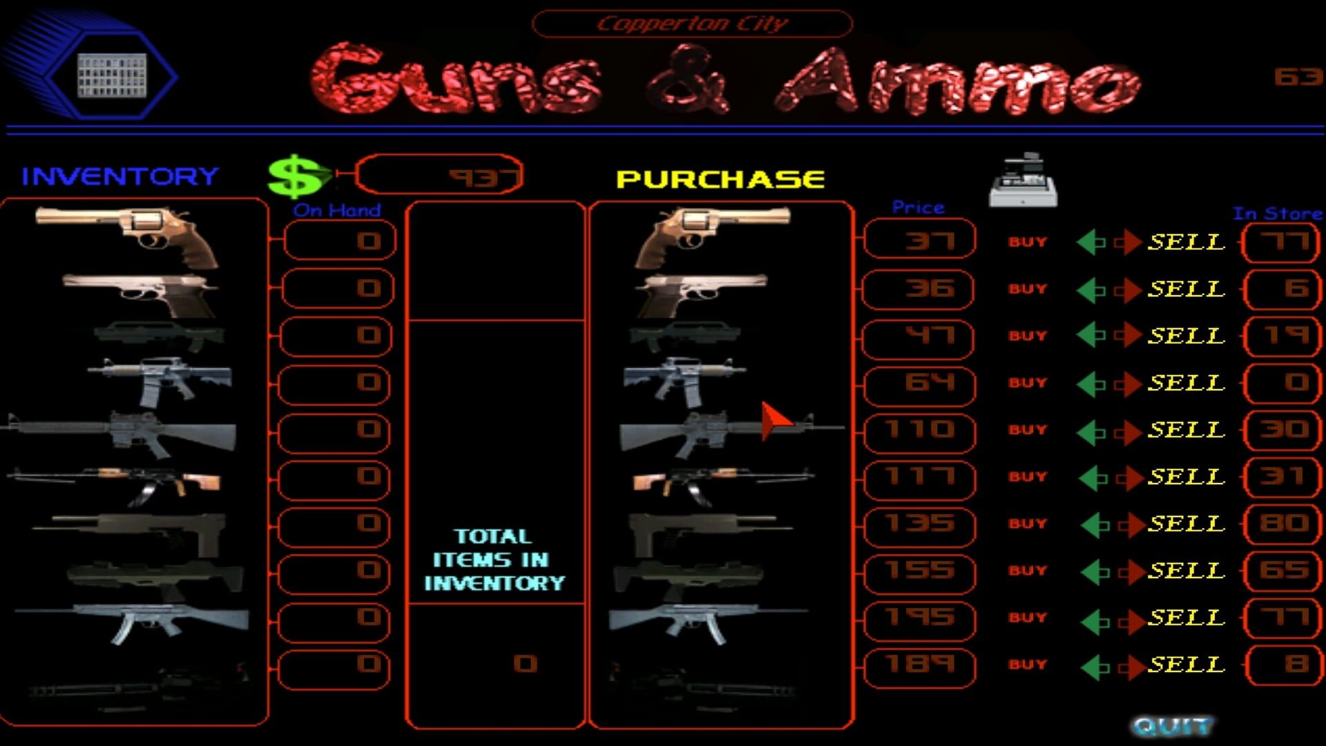 Gun Runner - Screenshot
