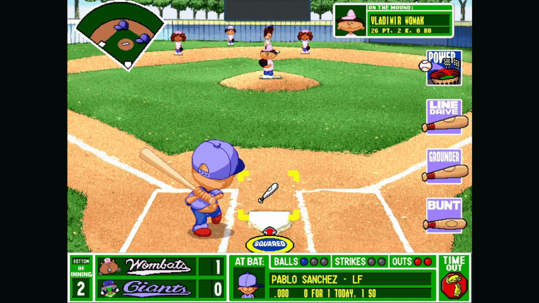 Backyard Baseball '97 screenshot