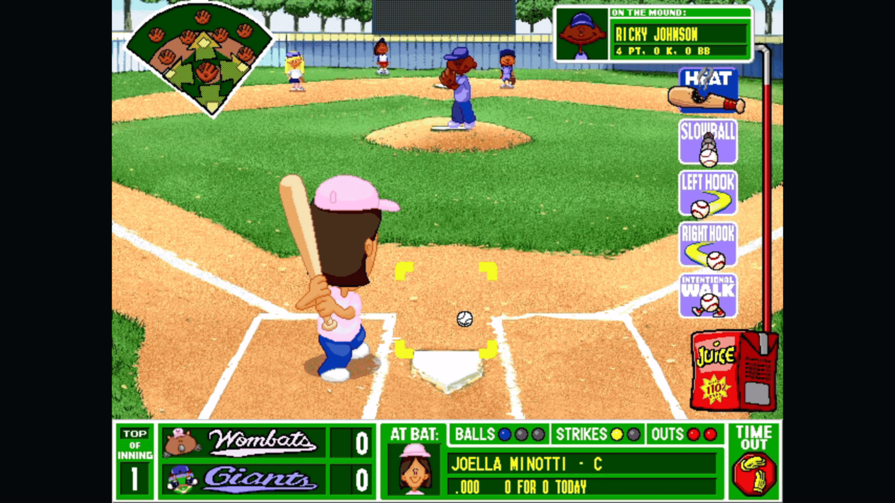 Backyard Baseball '97 screenshot