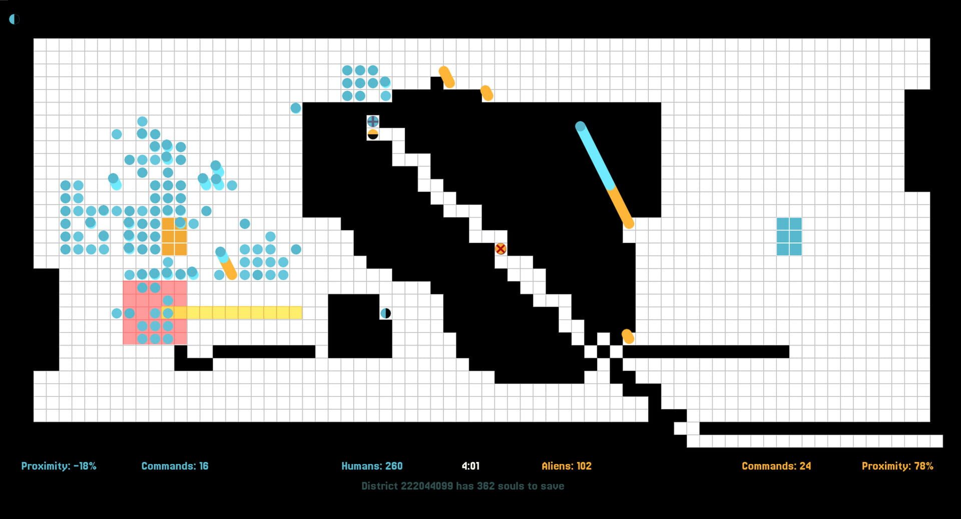 Tiny Pods Rescue: 2D Board Game Edition
