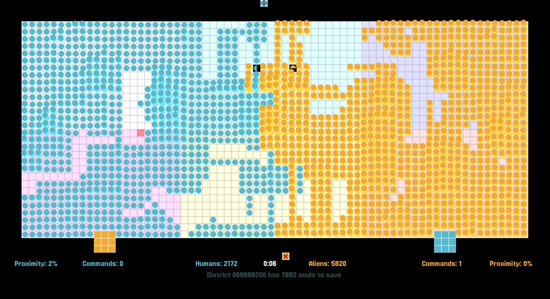 Tiny Pods Rescue: 2D Board Game Edition