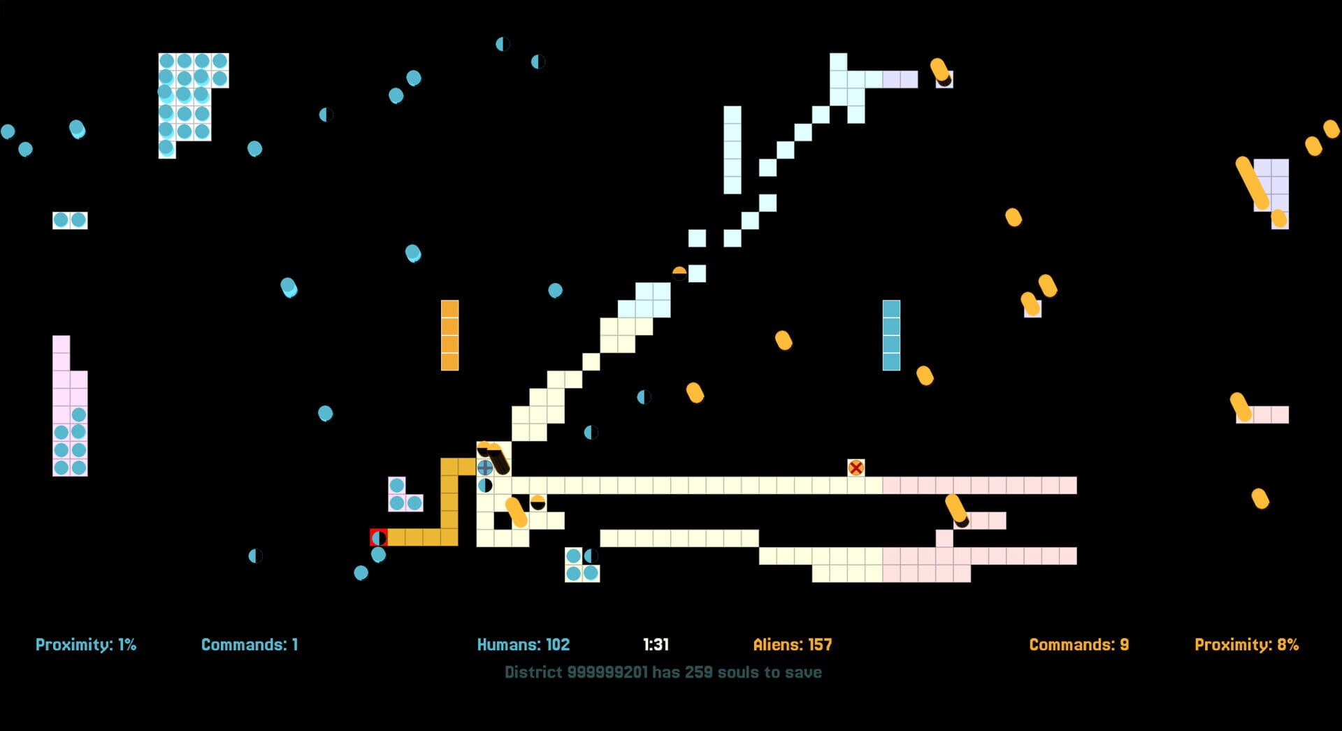 Tiny Pods Rescue: 2D Board Game Edition
