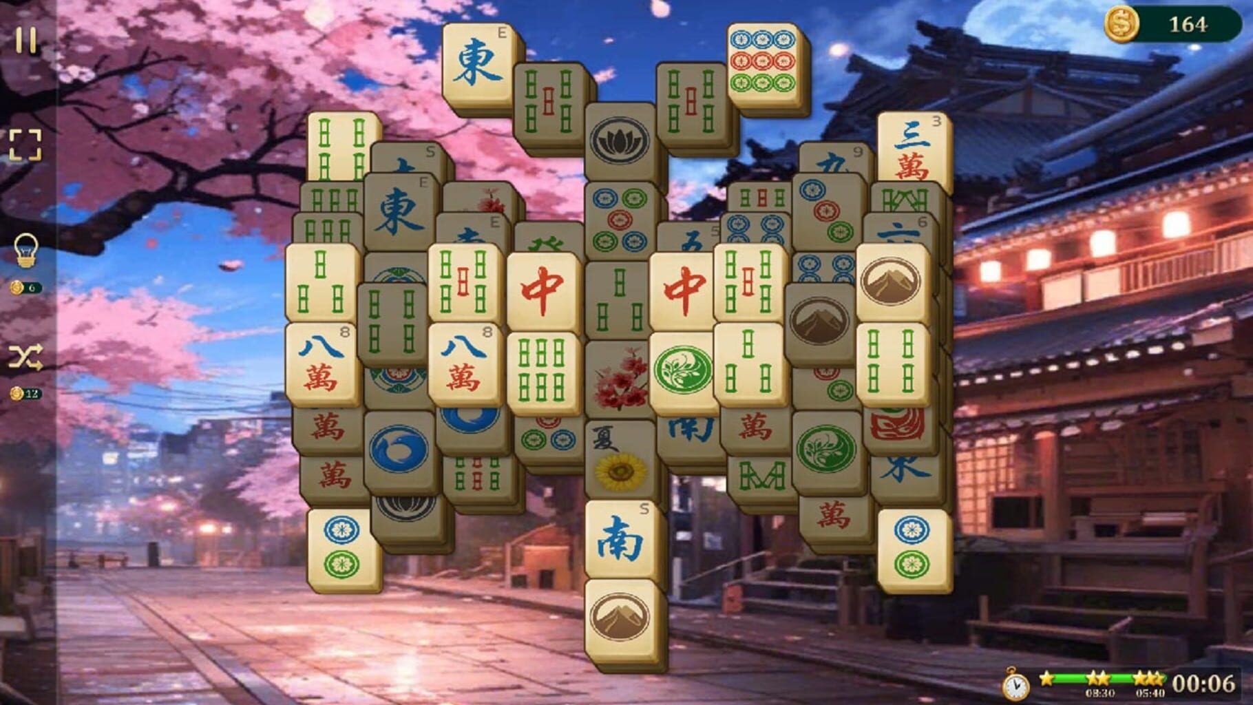 Shanghai Mahjong Solitaire Deluxe screenshot