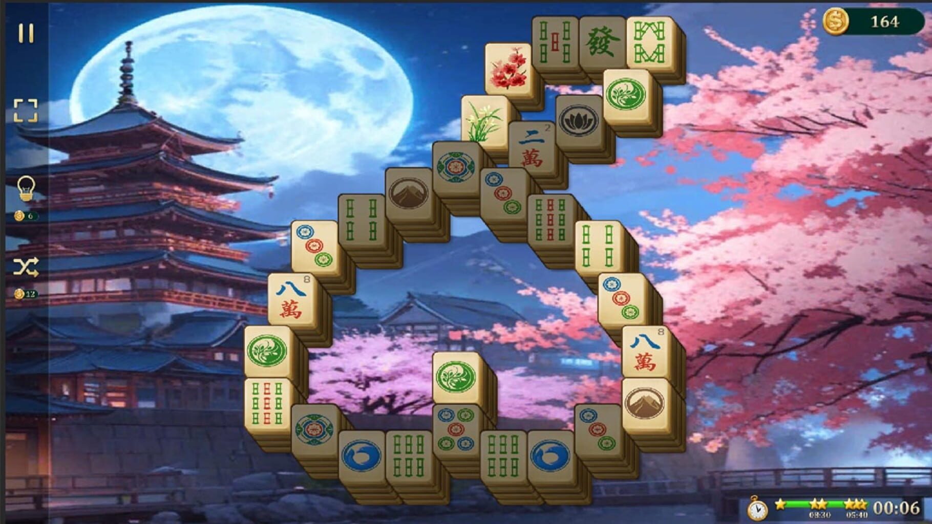 Shanghai Mahjong Solitaire Deluxe screenshot