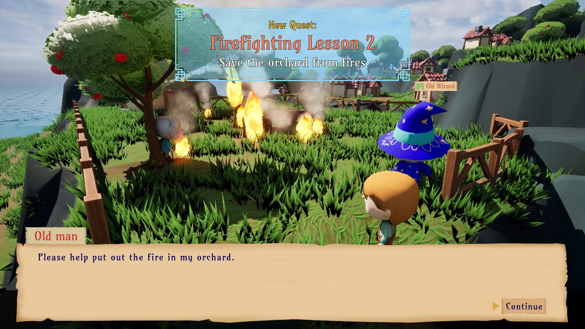 Firefighter Wizard: The Elemental Order - Screenshot