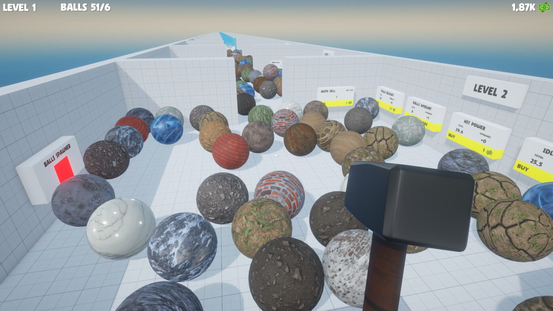 Balls Crush Simulator - Screenshot