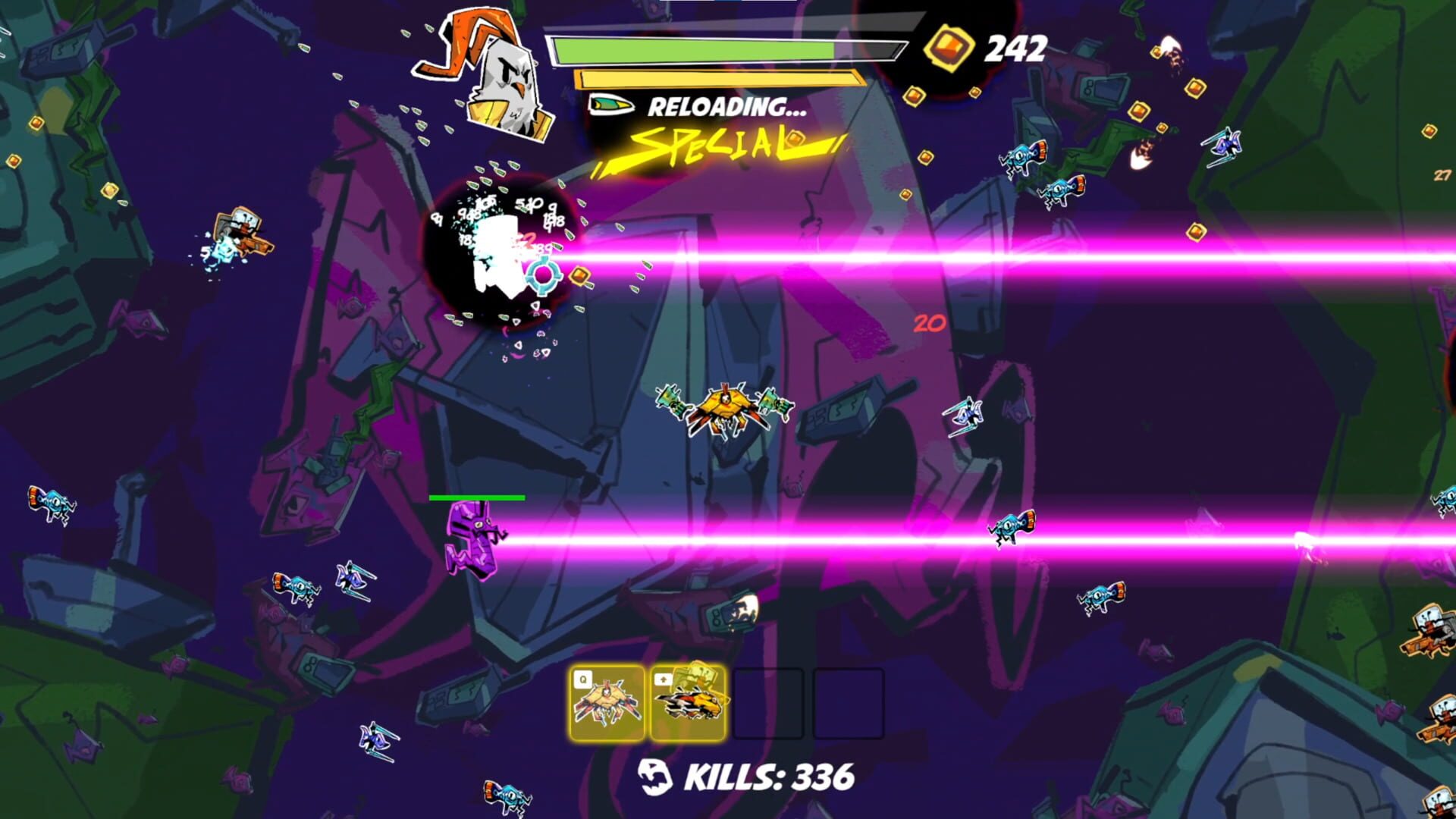Intergalactic Battle Roosters - Screenshot