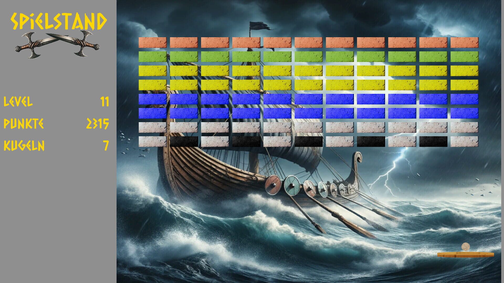 Thor's Breakout - Screenshot