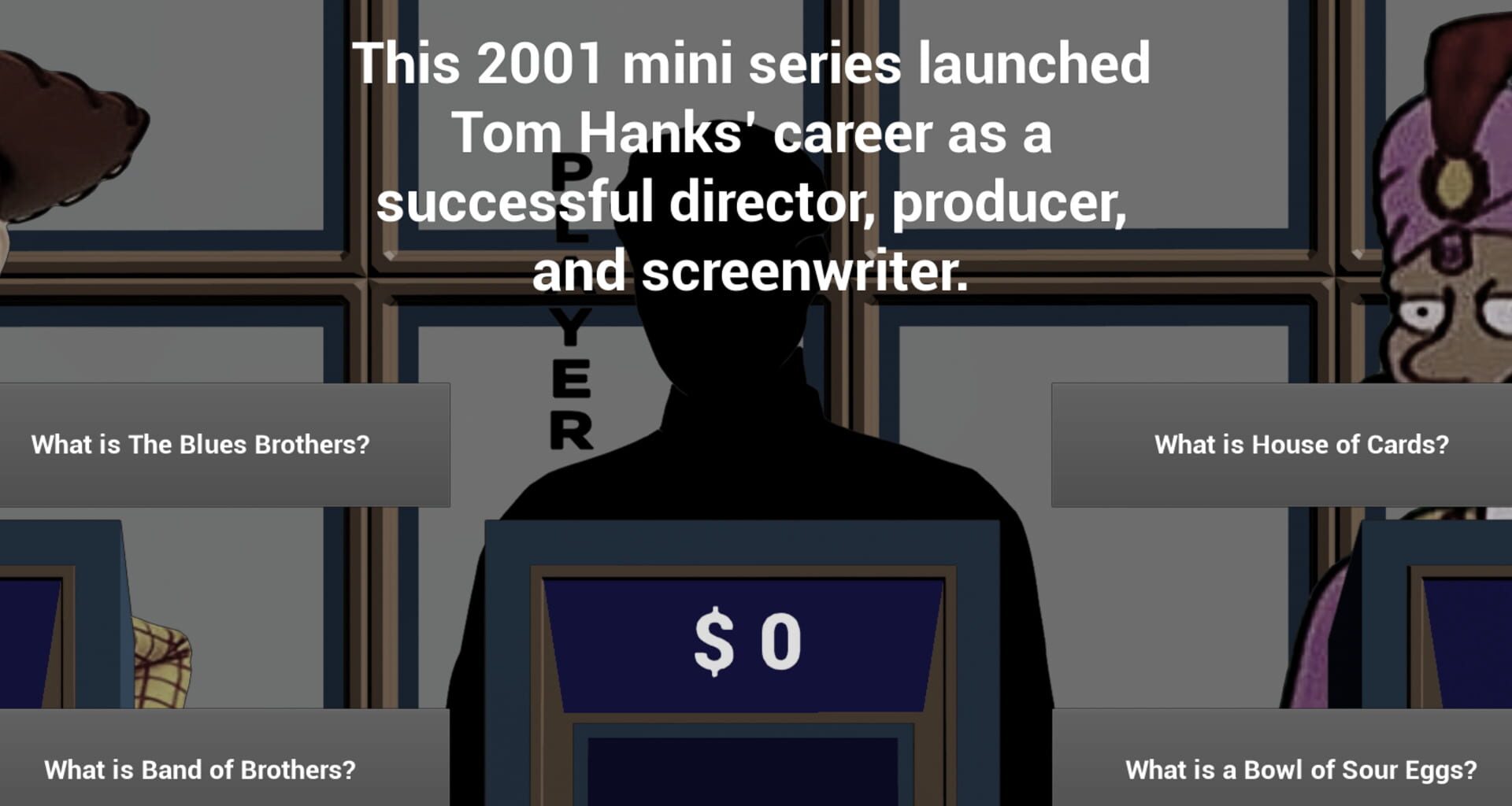 Tom Hanks is in: Jeopardy! - Screenshot