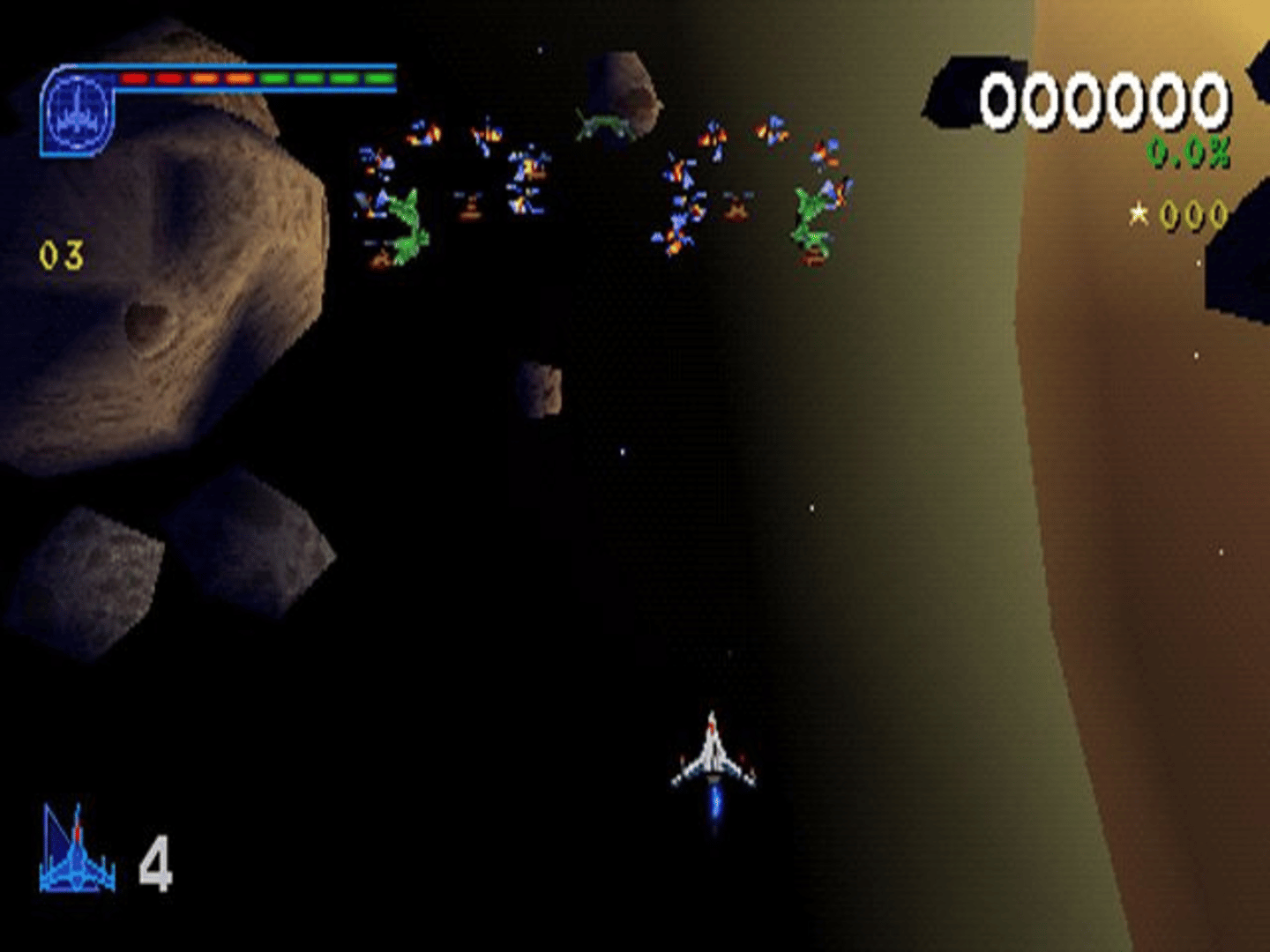 Galaga: Destination Earth screenshot