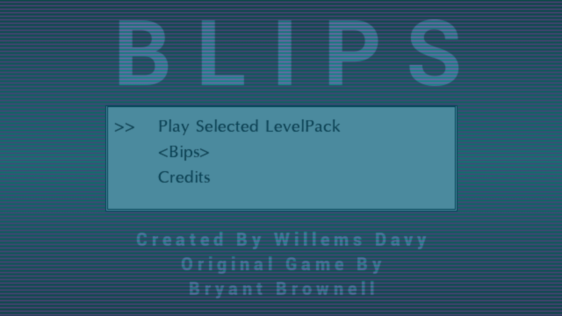 Blips screenshot