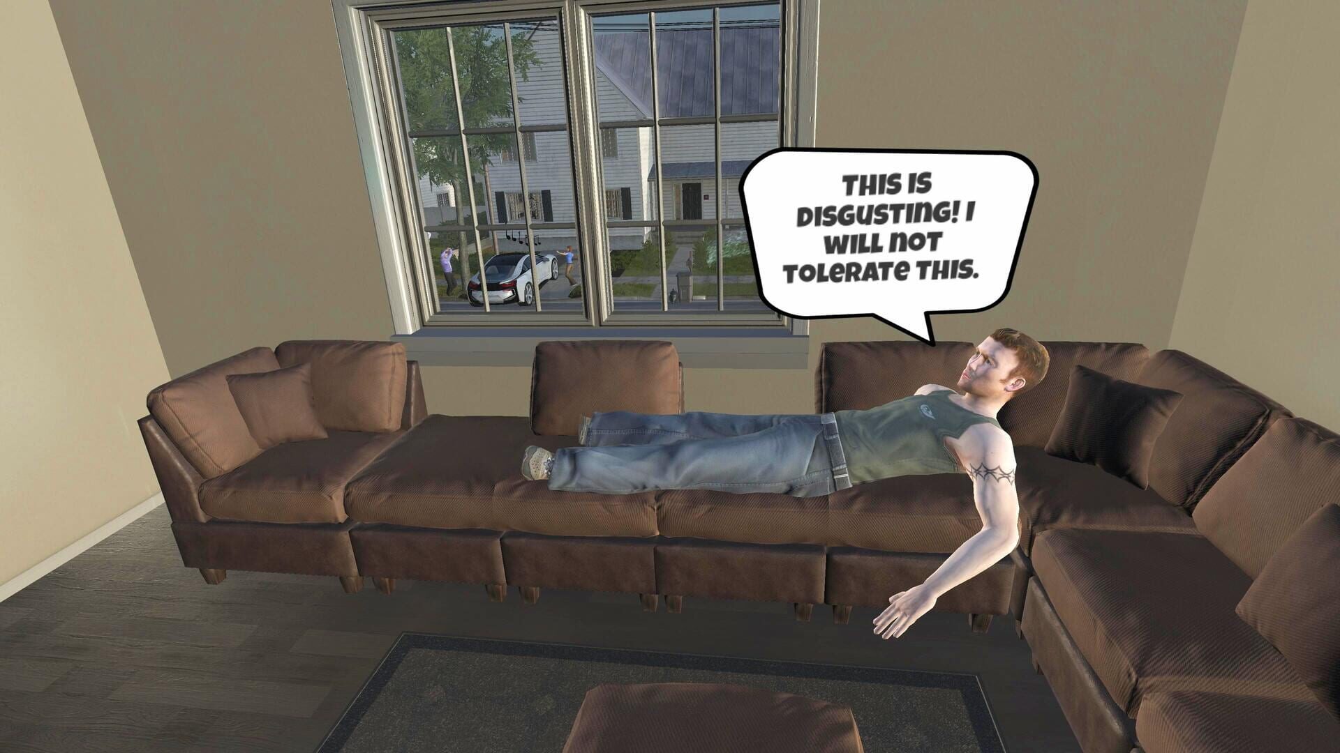 Angry Neighbor Simulator - Screenshot